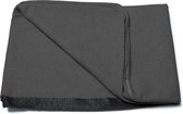 Kave Home - Dyla hoofdbordbekleding in zwart voor bedden van 160 cm