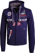 Geographical Norway Vest Blauw Royal Shore Gamacho - M