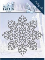 Sneeuwkristal Winter Friends - Snijmal (Die) van Amy Design