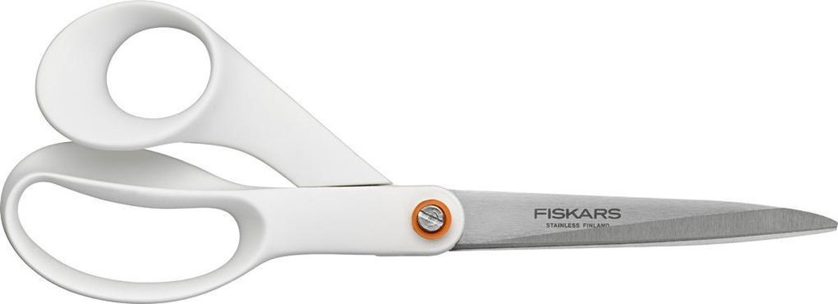 Fiskars Universele schaar Papierschaar Rechtshandig Wit 21 cm