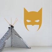 Muursticker Batman - Or - 80 x 104 cm - Chambre de bébé et d'enfant - Muursticker4Sale