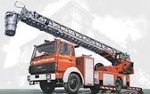 Italeri - Iveco-magirus Dlk 23-12 Fire Ladder Truck 1:24 (Ita3784s)