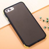 Voor iPhone 6 Plus TPU + pc volledige dekking anti-val beschermhoes (zwart + geel)