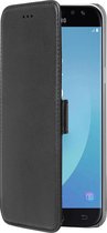 Azuri walletcase met magnetische sluiting - zwart - voor Samsung J5 2017