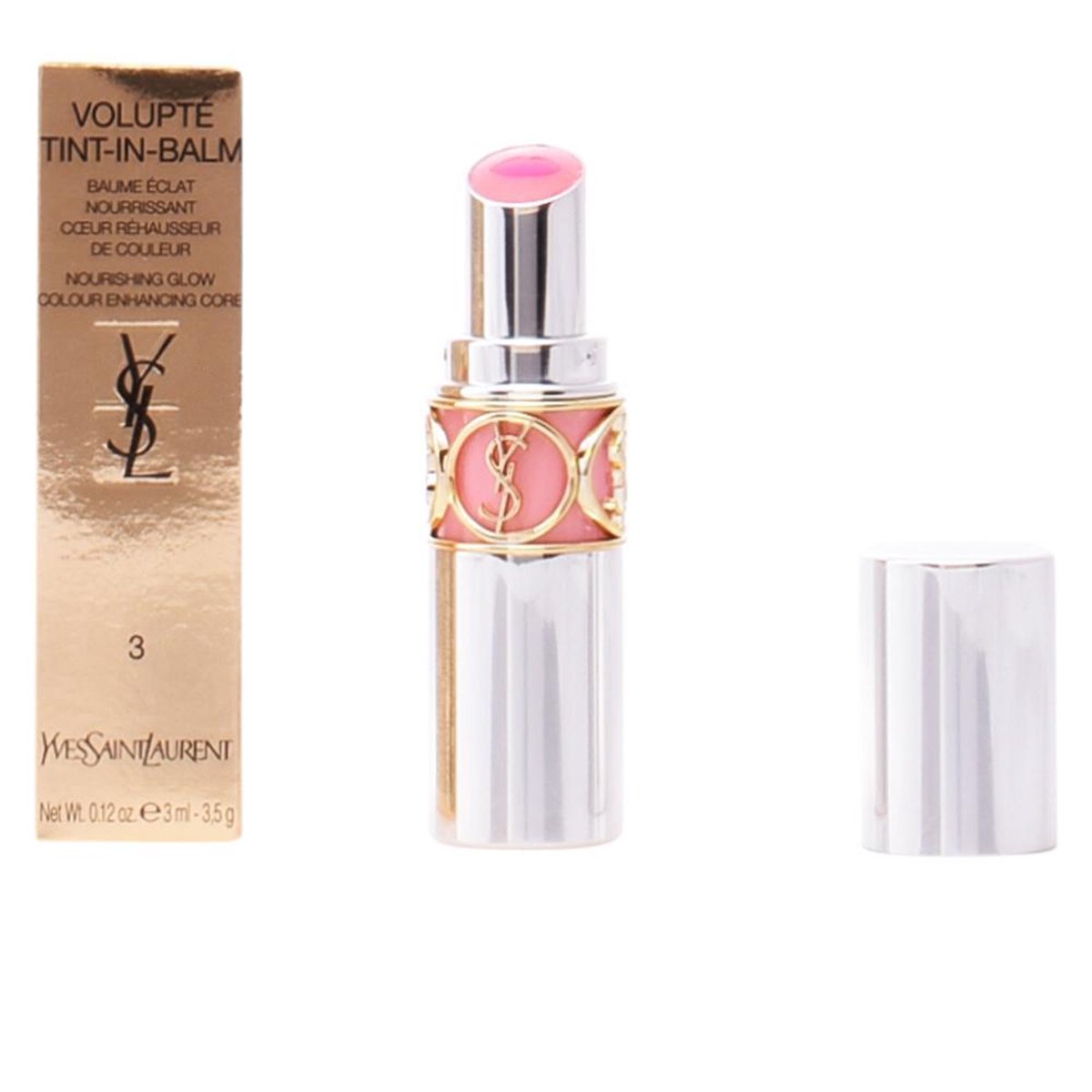 Yves Saint Laurent Volupte Tint In Balm Lippenstift 03 Call Me Rose
