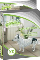 Pawise Dog Pant Loopsheidbroekje Size 0: 16 - 23 cm