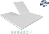 Splittopper Classic COOLGEL PEARL - 150 x 210cm Dikte 7cm