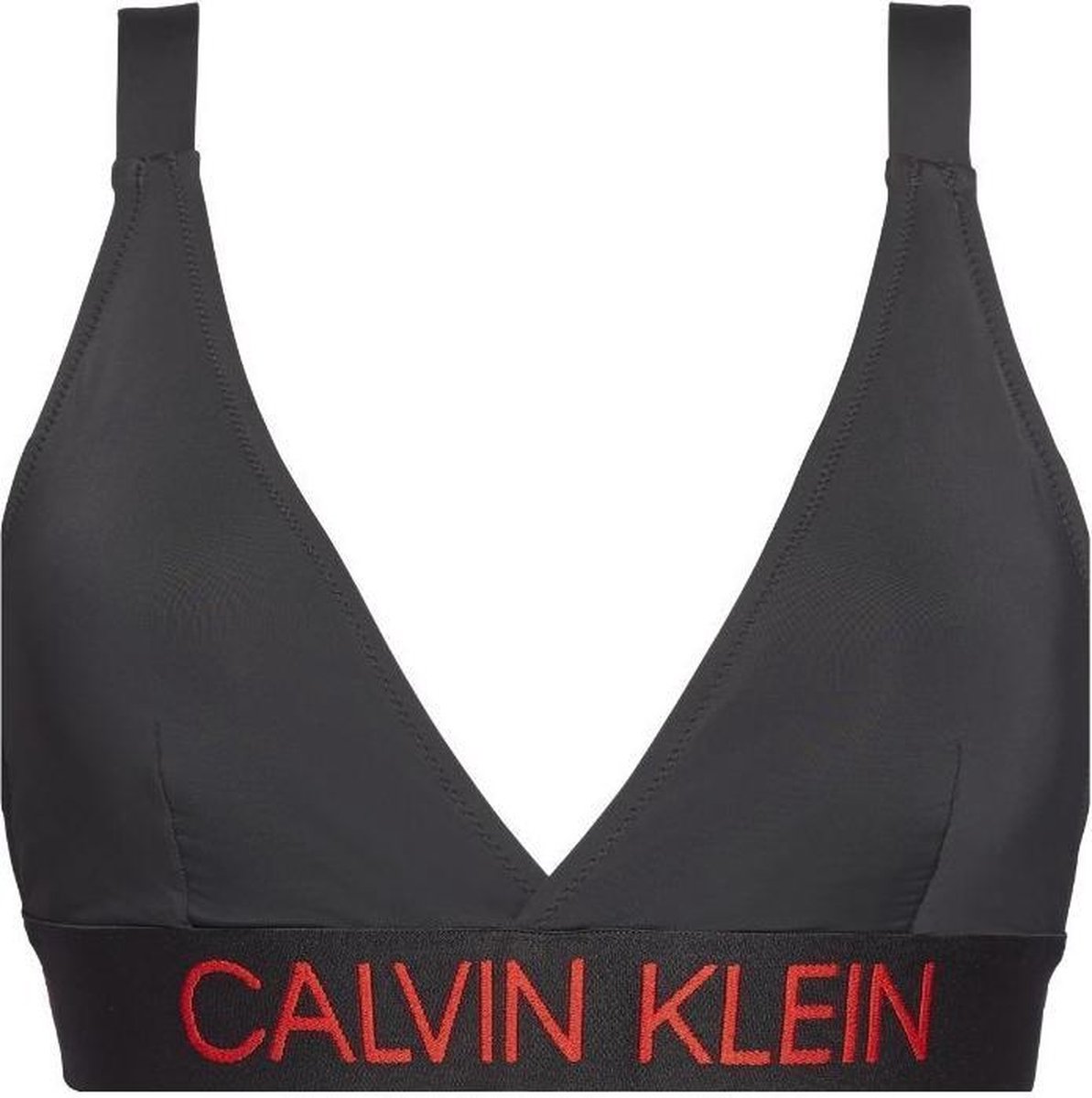 samenwerken Verdorren barricade Calvin Klein bikini bralette - zwart | bol.com