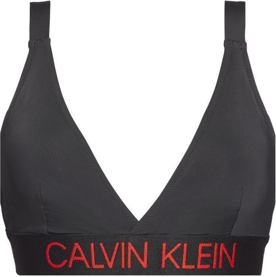 Calvin Klein bikini bralette - zwart | bol.com
