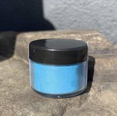Pigment époxy Pourpoxy Bright Blue Metallic 50 GRAMMES | Colorant époxy | Pigment en poudre | Poudre de couleur | Pigment de couleur | Colorant époxy | Pigment en poudre