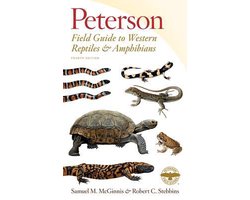 Omslag van Peterson Field Guide to Western Reptiles Amphibians, Fourth Edition Peterson Field Guides