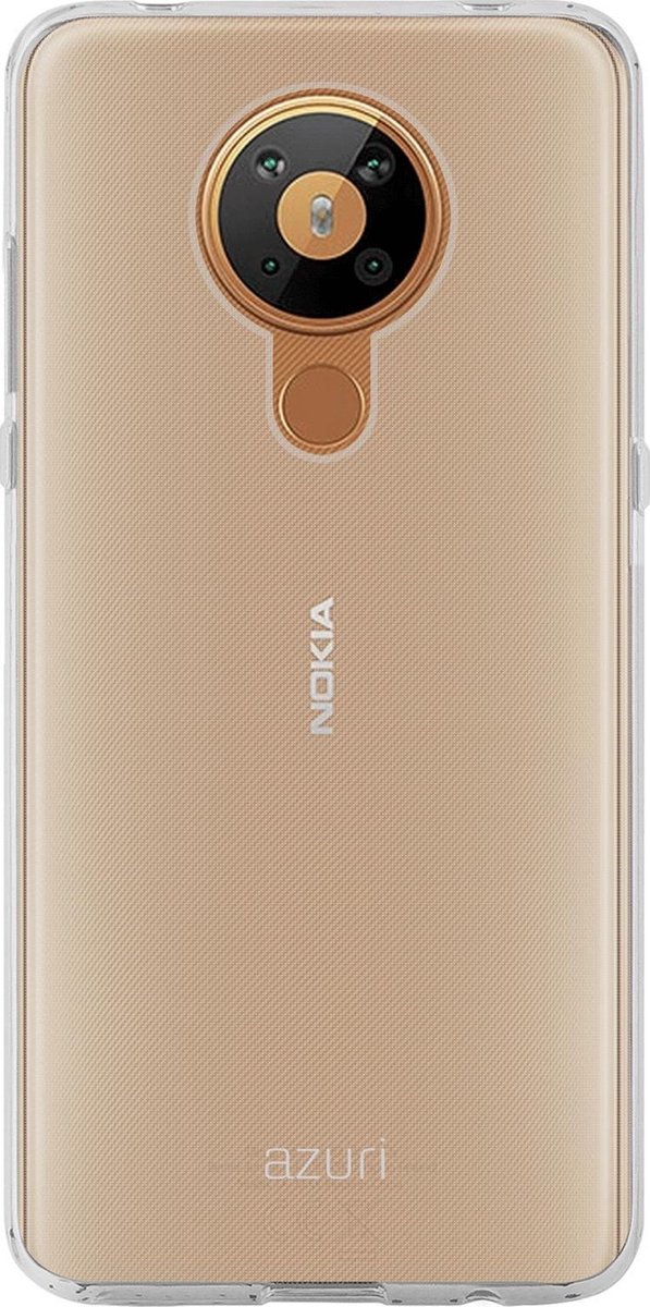 Azuri hoesje voor Nokia 5.3 - Transparant