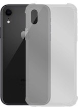 Siliconen hoesje voor Apple iPhone XR - Schok bestendig - Transparant - Inclusief 1 extra screenprotector