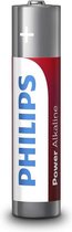 Philips AAA Power Alkaline Batterijen - 4 stuks