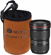 NEOpine Universele waterdichte gevoerde protector Neopreen cameralens tas voor Canon / Nikon / Sony camera's, maat M: 12 x 9,7 cm