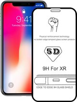9H 5D explosieveilige Full Glue Full Screen gehard glasfilm voor iPhone XR