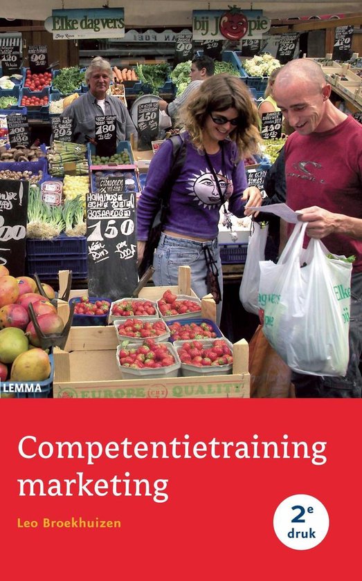 Cover van het boek 'Competentietraining marketing' van Leo Broekhuizen