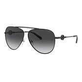 Michael Kors Shiny Black Zonnebril  - Zwart