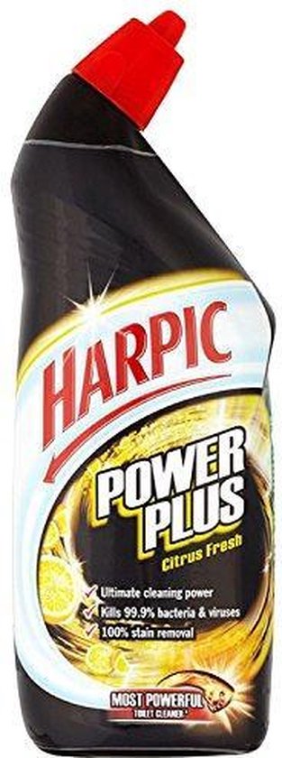 Harpic-10x plus de parfum - Nettoyant WC Gel Citrus Fresh - 750ml