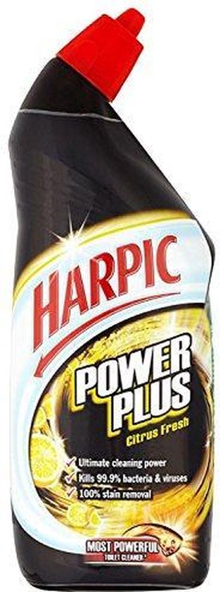 Harpic Power Plus 10X Clean & Protect Citrus 12x750ml