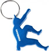 Munkees Flesopener Klimmer Blauw Staal 6 Cm