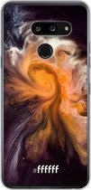 LG G8 ThinQ Hoesje Transparant TPU Case - Crazy Space #ffffff