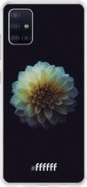 Samsung Galaxy A51 Hoesje Transparant TPU Case - Just a Perfect Flower #ffffff