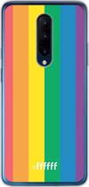OnePlus 7 Pro Hoesje Transparant TPU Case - #LGBT #ffffff