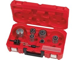 Milwaukee Bi-Metaal aannemers gatzaagset. Aannemer Gatzaag Set - 14PC - 4932464720