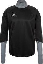 Adidas condivo 16 trainingstop in de kleur zwart/grijs.
