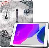 iPad 10.2 (2019) Hoes Book Case Tablet Hoesje - Eiffeltoren