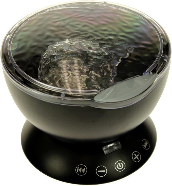 United Entertainment ® - Ocean Projector Pot - met Afstandsbediening - Zwart