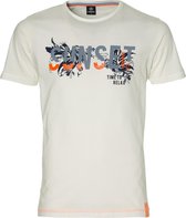 Lerros T-shirt - Modern Fit - Wit - L