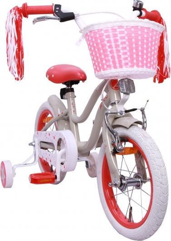 Vélo enfant - Superstar - 16 pouces - Pour fille - à partir de 4 ans - Avec  frein à