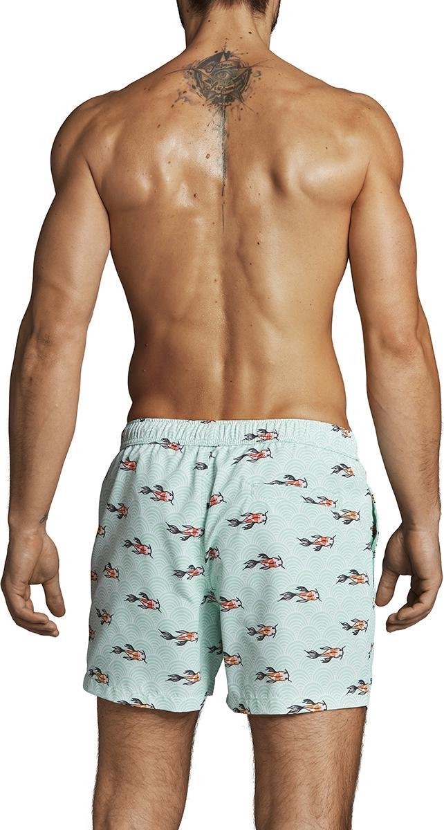 Björn Borg Heren Swim short LOOSE SHORTS SYLVESTER SYLVESTER - Lichtblauw — afbeelding 4