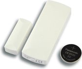 Draadloos micromagneetcontact voor ZeroWire & xGen, wit RF-DC1012-07-5