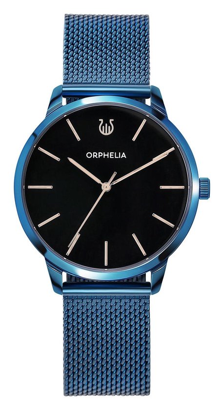 Orphelia Winston OR62903 Horloge - Staal - Blauw - Ø 42 mm