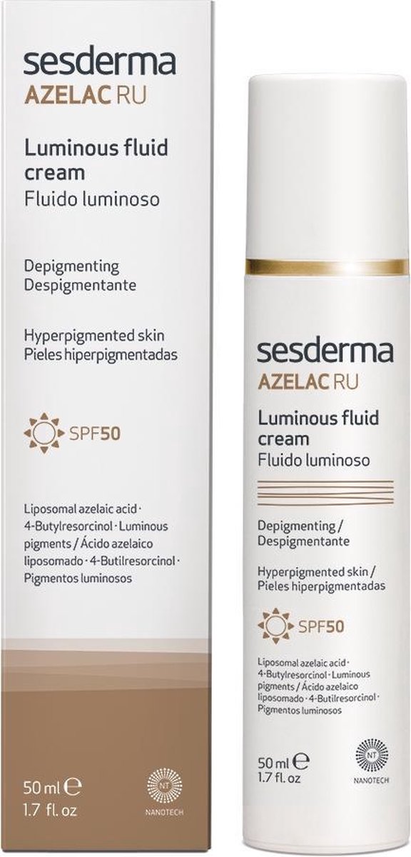 Corrigerend Anti-Donkere Vlekken Azelac Ru Sesderma Spf 50 (50 ml)