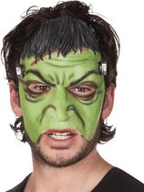 Latex halfmasker monster Frankenstein.