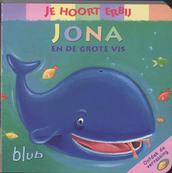 Cover van het boek 'Jona en de grote vis' van Christina Goodings