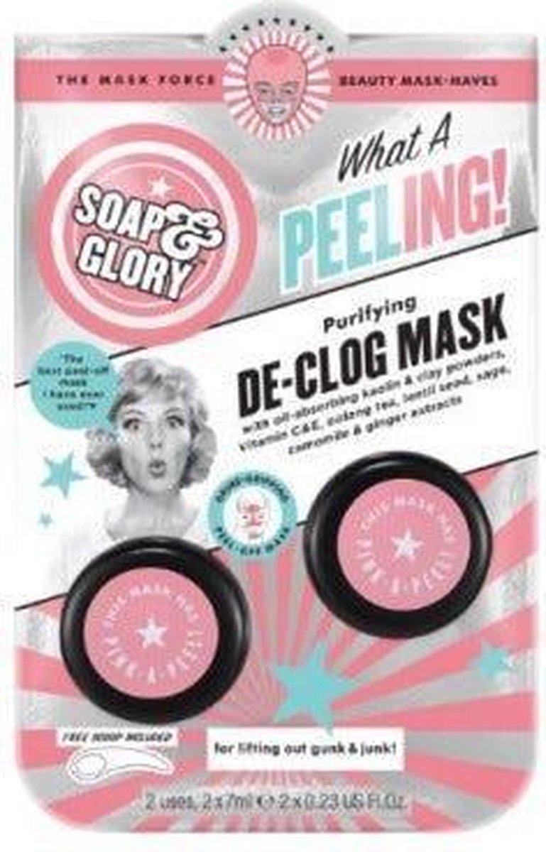 Soap & Glory What a Peeling De-Clog Masker