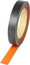 Magneetband op rol - Oranje - 10 m x 20 mm
