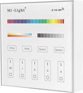 Milight - RGB+CCT Controller - Wandbediening - 4 Zones - 86x86mm - B4