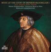 Concentus Musicus Vienna, Nikolaus Harnoncourt - Music At The Court Of Emperor Maximilian I. (LP)