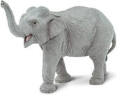 Safari Wild Animals Asian Elephant Junior 16.5 Cm Gray