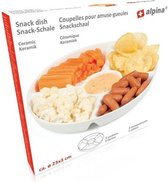 Assiette Snack Alpina 23 Cm Wit