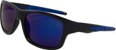 Az-eyewear Zonnebril Sport Cat. 3 Zwart/blauw (9280-b)