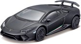 Modelauto Lamborghini Huracan Performante matzwart 1:43 - speelgoed auto schaalmodel