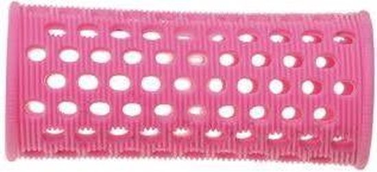 Sibel Formlockkruller roze lang 28mm 10st