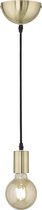 LED Hanglamp - Hangverlichting - Trion Cardino - E27 Fitting - 1-lichts - Rond - Mat Goud - Aluminium - BES LED